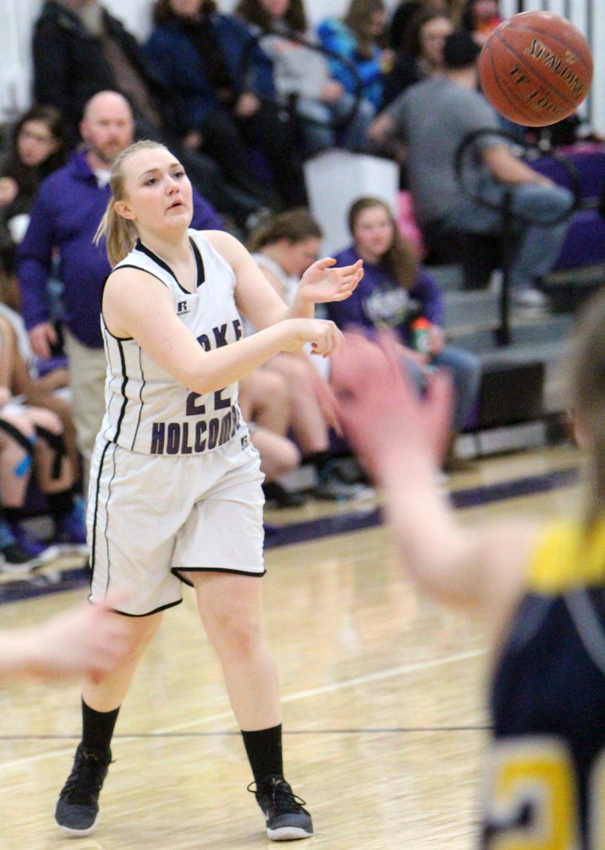 New Auburn at Lake Holcombe girls basketball 2-13-18